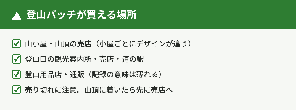 買える場所